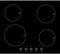 electriQ 60cm Induction Hob with Knob Controls - Plug and Play