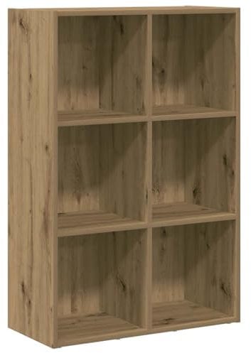 Kangmusi B¨¹cherregal/Sideboard Artisan-Eiche 66x30x98 cm Holzwerkstoff, kangmusi855827