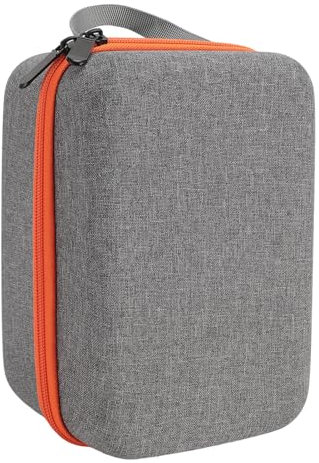 Harte Reisetasche für Player 3, Lautsprecher-Halterung, Stoßfest, Staubdicht, Wasserdicht, Grau, Zusätzlicher Platz für Zubehör, Tragetasche für -Musik-Player