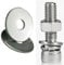 M6 Washers, M6 x 20mm Penny Washers, A2 304 Stainless Steel Washers, Flat Repair Washer, Large Metal Washers, Plain Round Chrome Washers for Screws & Bolts(Pack of 20)