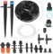 1 Set spruzzatore automatico alberoni piante phyto impianti per irrigazione garden kit solare fito di nebulizzazione parti del di gocciolamento Acciaio inossidabile POPETPOP