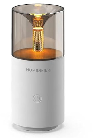 Harewtwy Aroma Diffuser USB Electric Ultrasonic Mist Mini Fragrance Essential Oil Diffuser White