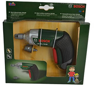 Theo Klein 8602 Bosch Visseuse-Dévisseuse Ixolino I Visseuse-Dévisseuse Piles Avec Embouts Interchgeables Rotation Ds Les Deux Sens I Dimensions : 125 X 4 X 9 I Jouet Enfts Partir De Trois s