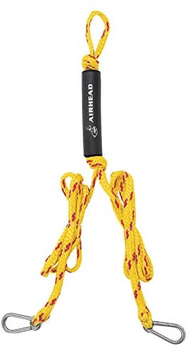 AIRHEAD Tow Harness for 1 Rider Towable Tubes, Water Skis, Wakesurf Boards, Kneeboards and Wakeboards, 12-Feet
