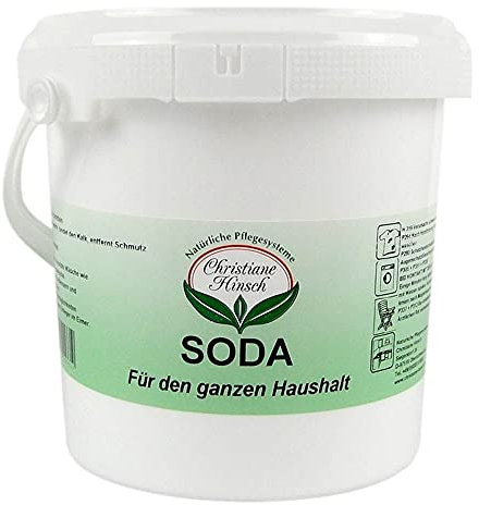 2 x Soda im Eimer umweltfreundliches Putzmittel, ökologisches Reinigungsmittel.