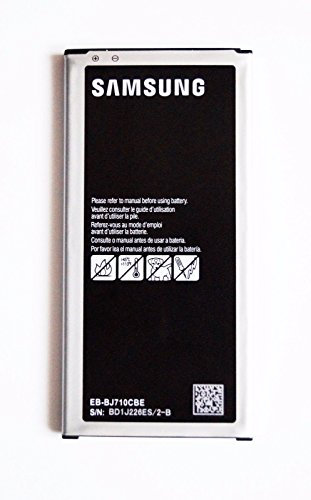 SAMSUNG Batteria da 3300 mAh per Galaxy J7 (2016) j710, modello EB-BJ710CBE in bulk
