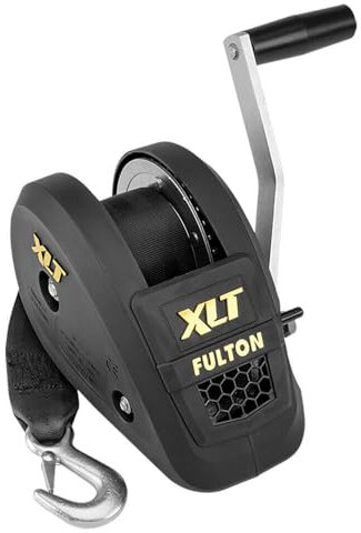 Fulton Treuil Simple Vitesse 142311 avec Sangle de 20 pi et couverture-635 kg Capacité 635 kg