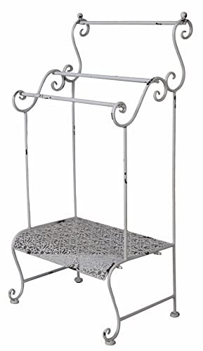 Handtuchständer Landhausstil Handtuchhalter Handtuchstange Metallstaender AJA182 Palazzo Exklusiv