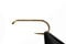 50 pcs/lot Bronze Color Fly Tying Hook Standard Dry Flies Fly Fishing Barbed Hooks Size 6# 8# 10# 12# 14# 16# 18# (16)