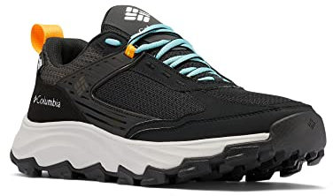 Columbia Hatana Max Outdry WP wasserdichte Wanderschuhe für Damen, Schwarz (Black x White), 40 EU