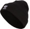 adidas Originals Women's Trefoil Beanie, Black/White 3, One Size