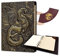 Ancient Deer DND Kampagnen-Tagebuch, D&D-Notizbuch mit Lesezeichen-Set. Für Dungeons and Dragons Magic the gathering RPG Notizblock GM & Player Zubehör Geschenke (Bronze Wyrmling)