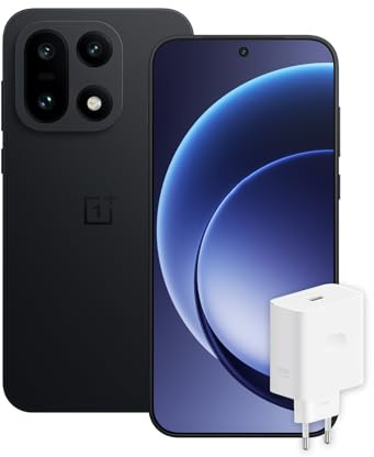 OnePlus 15 5G Smartphone, 16GB RAM 512GB, Snapdragon 8 Elite Gen 5, 7300mAh Akku, 4K 120FPS Dolby Vision Video, Triple 50MP Kamera, 120FPS Gaming, IP68 Wasser- und Staubgeschützt, Infinite Black