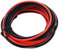 UNNIQ 1 4AWG2.0 Câble de fil électrique de 8mm2 3 mètres [1,5 m noir et rouge de 1,5 m] Résistance à haute température en cuivre souple et flexible fil et câble