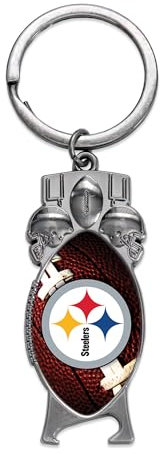Rico Industries NFL Football Pittsburgh Steelers geformter Flaschenöffner Schlüsselanhänger – Autozubehör