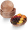 JUEGD Brotkorb, 12 Stück, Kunststoff, oval, L 28 x B 21 x H 7,1 cm, Lebensmittelaufbewahrungskörbe für Familienfeiern, Küchen, Restaurants und Geschenke