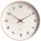 Ergocar Wanduhr, Moderne Stille Ohne Tickende Runde Holzwanduhr Batterie Batterie Angetriebenes Schlafzimmer, Wohnzimmer, Eingang, Küche, Büro
