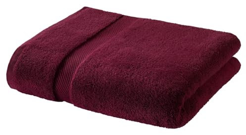 Duschtuch - Bordeaux - 70 x 140 cm - Baumwolle