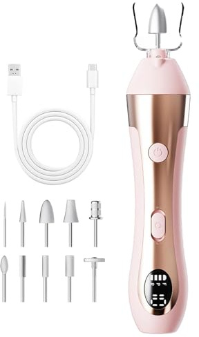 Elektrische Nagelfeile | Tragbares Elektrisches Nagelbohrgerät | Mit 10 Geschwindigkeitsstufen Wiederaufladbar Für Anfänger & Profis Zu Hause & Im Salon