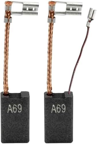 Paire de balais charbon pour Bosch marteau à percussion GSH 5 E/GBH 7 DE/GBH 5-40 DE/GBH 5-40 DCE/GBH 7-45 DE 6 * 16 * 21 1617014135 avec arrêt automatique et câble de service (GSH5)
