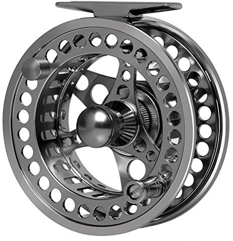 Goture Fliegenrolle Fliegenfischen Rollen wasserdicht 2+1BB 3/4 5/6 7/8 9/10 Aluminum Legierungskörper mit Tasche