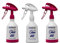 detailmate Set Made by Kwazar 3 Mercury Super PRO+ 360 Grad VITON Sprühflasche, Double Action Trigger. durchsichtige Skala, Standfuß, 0,5 Liter Girlpower