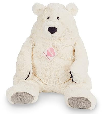 Teddy Hermann Herzekind 93877 Polarbär Jones 50 cm, Kuscheltier, Plüschtier