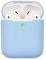 KOKOKA Case Cover Compatible with AirPods 2, Silicone Shockproof Case Cover for Airpods 2 [Front LED Visible][Support Wireless Charging] Sky Blue