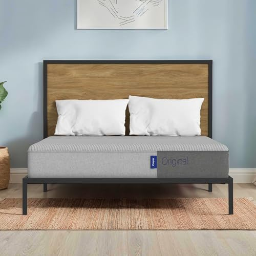 Casper Sleep Original Foam Queen Mattress – Medium Firm Feel with Zoned Support – Motion Isolation – Breathable, Cooling Memory Foam – 100-Night Trial – CertiPUR-US
