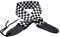 HilerPunk Gitarrengurt,verstellbare elektrische/akustische/Gitarre/Bass/Ukulele/klassische Gitarrengurte,hochwertiges PU-Leder und Polyester karierter Gitarrengurt