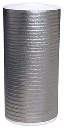 HARICSET Base Aislante Suelo Laminado Espuma de Polietileno 2 mm de Espesor Alta Densidad Recubierta con Película PE con Función de Barrera de Vapor para Suelos Laminados y Parqué(Size:1 * 40m)