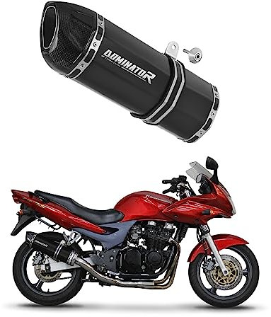 DOMINATOR EU Approuvé Pot d'échappement Silencieux HP1 NOIR compatible avec ZR7 / ZR7S 1999-2004