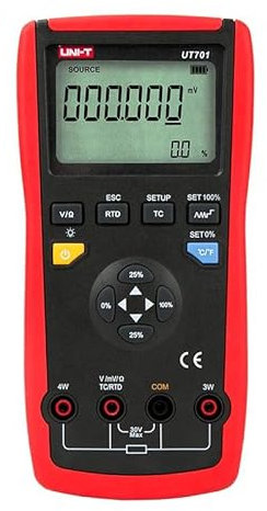 UNI-T Uni-trend UT701 UT705 UT714 UT715 UT725 Multifunction Process Calibrator Thermocouple/RTD/Resistance Frequency, Voltage and Current Process Calibrator(UT701)