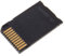 Micro SD TF auf MS Pro Duo Adapter – Schwarz | klein und leicht | kompatibel mit Windows, Mac und Linux | inkl. 1 Adapter