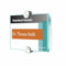 TUKA-i-AKUT Büro Türschild A5, Klare Acryl Info Sign Halter Transparent, Büroschild zum selbst beschriften für Schild 148 mm x 210 mm, Infoschild für Wandmontage zum Anschrauben, TKD8301-A5