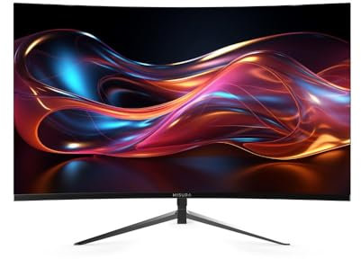 MISURA | Monitor Gaming 24 Curvo | 200 Hz | Full HD | 1ms | HDR | FreeSync, GSync, Overdrive, Flicker Free | HDMI, DP | 4000:1 - MM24DFA