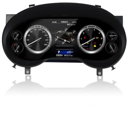 MOOKAKA Passend für Mercedes Benz A CLA GLA AMG 2013-2019 LCD Dashboard Player Digitales Kombiinstrument Panel Multifunktions Tachometer Kopfeinheit Auto Multimedia Player HD 1080P Bildschirm