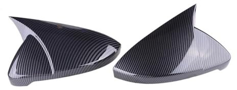 Spiegelkappen 1 Paar Auto-Seitenflügel-Rückspiegel-Kappen-Abdeckung Für Golf MK7 MK7.5 GTI GTD R 2014–2018 2019