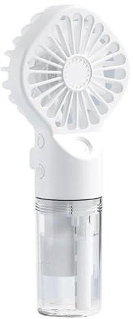 Ventilador personal de nebulizador de agua – Ventilador personal portátil, ventilador manual de pulverización de agua | Ventilador enfriador portátil recargable, pequeños ventiladores refrigerados