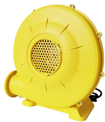MiBoce Soplador Inflable Comercial para Castillo Hinchable, Soplador De Castillo Hinchable De 350 W, con Interruptor Independiente a Prueba De Lluvia, Gran Volumen De Aire, Bajo Nivel De Ruido