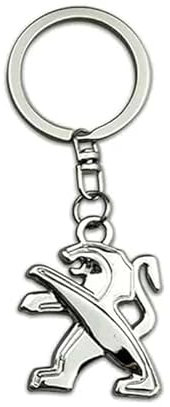 ARRYEDCN Auto-Schlüsselanhänger-Ersatz, für Peugeot 508 407 2008 206 301 208 307 308 207 3008 4008 5008 Schlüsselanhänger Auto Schlüssel Aufhängung Verzierung Schmuck Business Geschenk,A-S