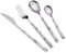 BLMAGS Beautiful Stainless Steel Cutlery Set Marble pattern Handle Table Knife Fork Spoon Utensil Mirror Polished Silverware Flatware Set Practical
