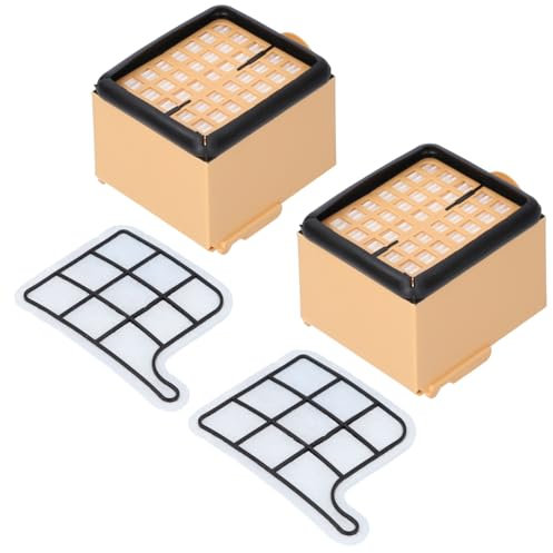 Kenekos - Set di filtri adatto per Vorwerk Folletto VK 135/136 / 135SC / VK135 / VK136-2 x filtri igienici + 2 x filtri di protezione del motore | in alternativa per FP 135, 136 / FP135, FP136