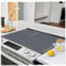 TUCANA Silicone Electric Stove Top Cover Mat - 28 x 20, Stove Top Protector for Electric Stove, Foldable, Heat-resistant Silicone Mat for Glass Stove Top, Large Dish Drying Mat (Grey)