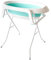 Bañera Bebe con Patas y Cojín Comoda, Facil de Guardar, con Tapón y Patas Antideslizantes - 66 * 61 * 82cm-verde