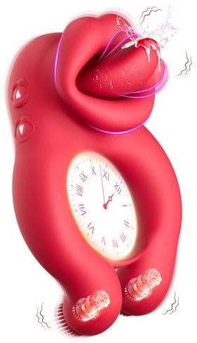 Penisring Sex spielzeug für Paare extrem sex, Erotik Zunge Cockring Sex Spielzeug für die Männer Extrem mit 10 Vibrationsmodi, Dual Penisringe Massagegerät Erotisches Sexspielzeug für Klitoris