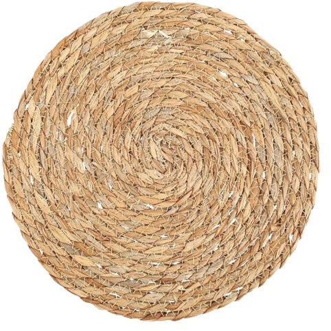 ARZOM - Untersetzer für Teller – Platzdeckchen aus Seegras ø 35 cm – geflochtener Tischuntersetzer – ideal für Esstisch – auch als Tischset erhältlich