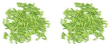 2 Set 50 Stück Bremsdrähte Aluminiumlegierung Endkappen Ersatz MTB Umwerfer Schalthebel Kabel Abdeckung Ende Zubehör Grün