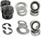Szwaldaper 1set Front Wheel Bushing To Bearing Conversion Kit Replacement, for Husqvarna, 532009040 9040H Lawn Mower Front Wheel Bushing To Bearing Kit