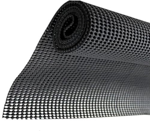 Quailitas Non Slip Mat 150x30cm – Multipurpose Anti Slip Matting Roll for Rugs, Car Dashboards, Vans, Drawers & Shelves – Washable, Waterproof, Cut-to-Size Underlay for Home & Office (Black)